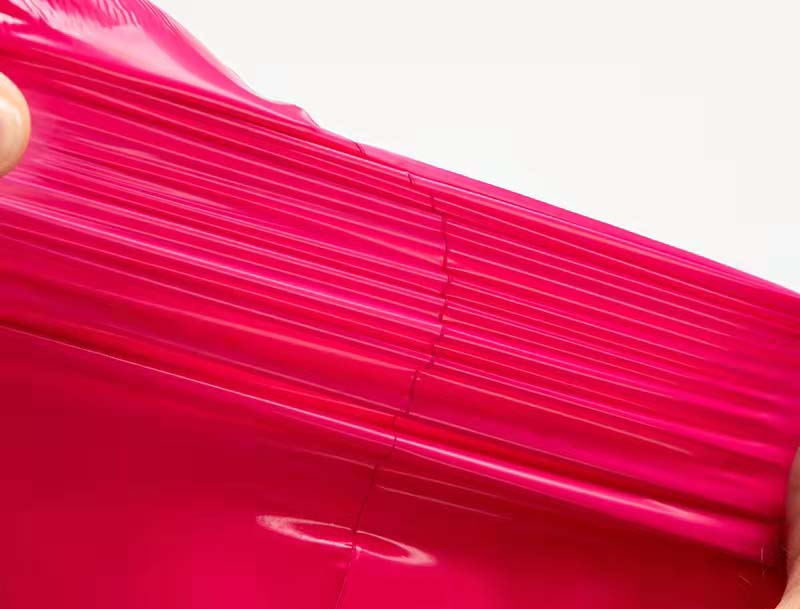 沭阳玫红色快递袋-05